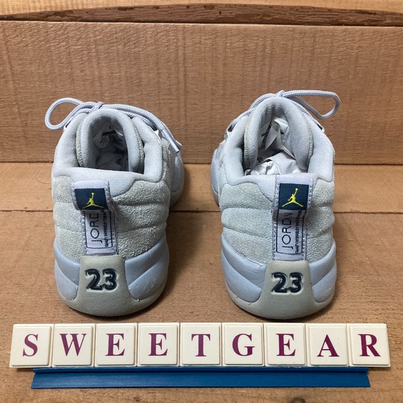 Jordan 12 Retro Low Wolf Grey (GS) - Picture 7 of 16
